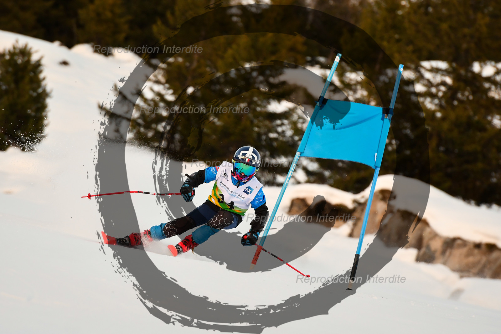 fleche Vaujany ESF Montfrais