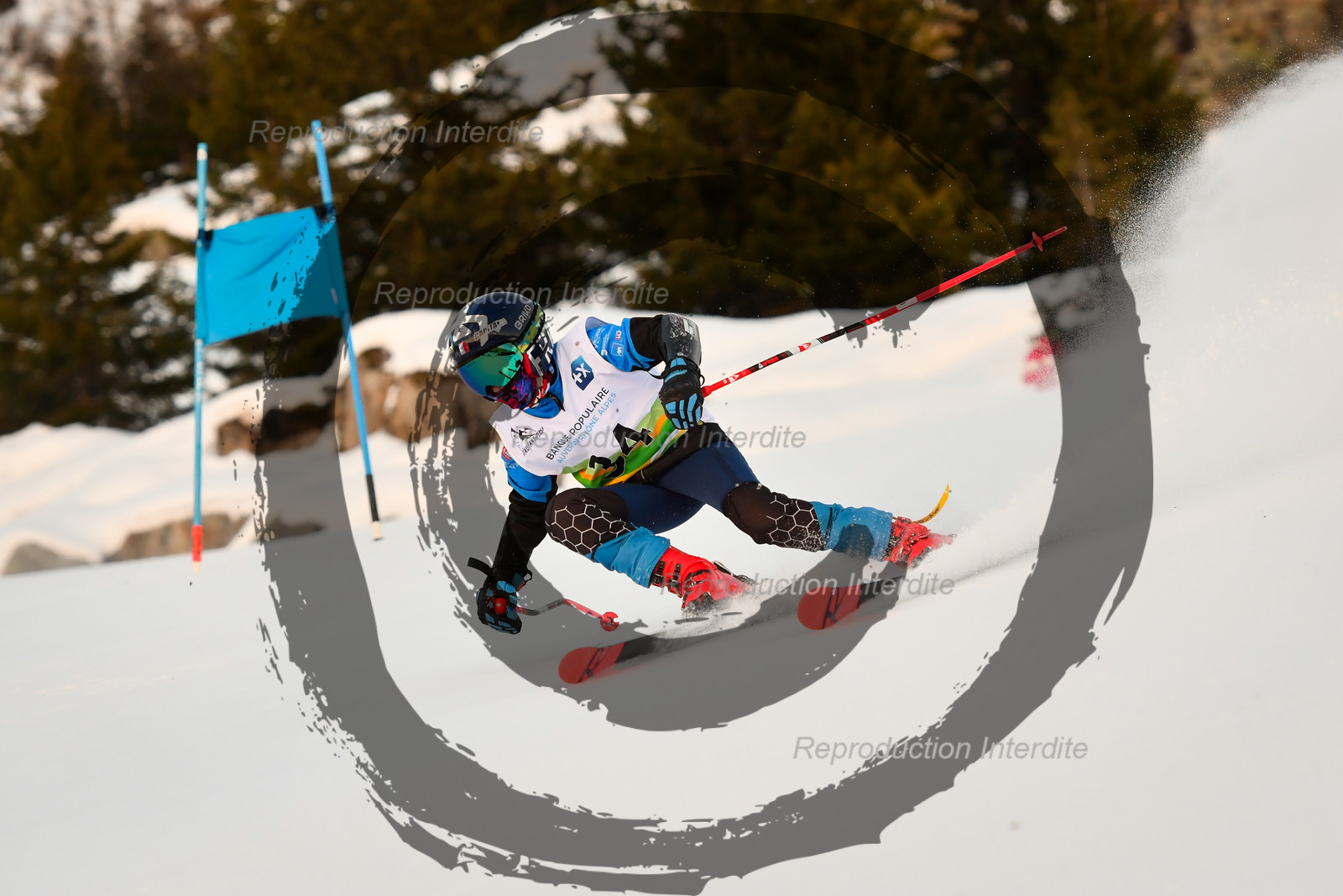 fleche Vaujany ESF Montfrais