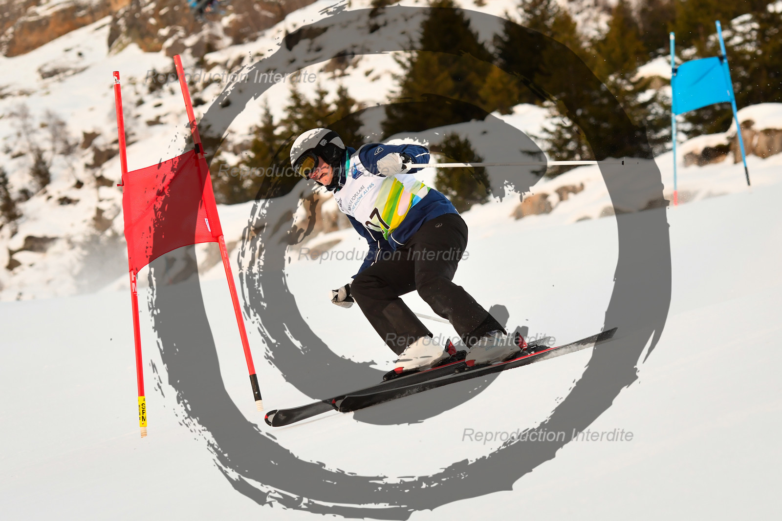 fleche Vaujany ESF Montfrais