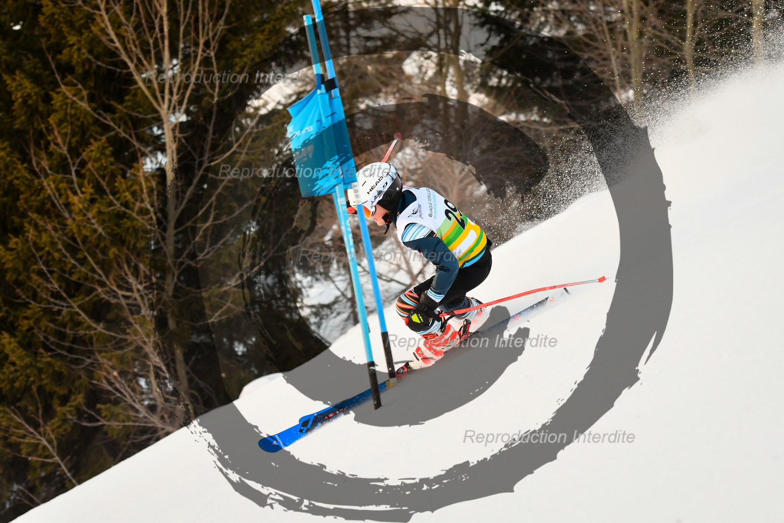 fleche Vaujany ESF Montfrais