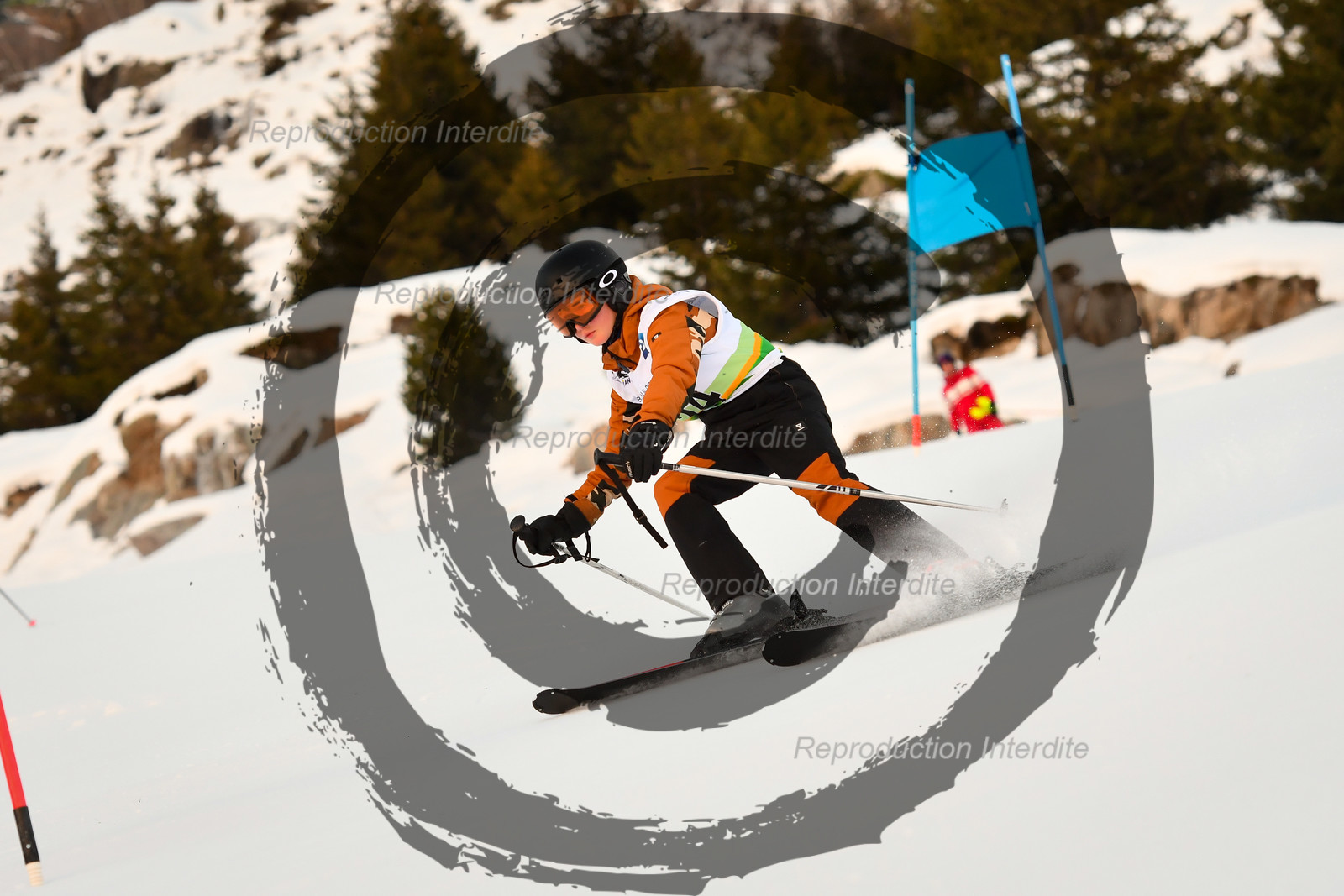 fleche Vaujany ESF Montfrais