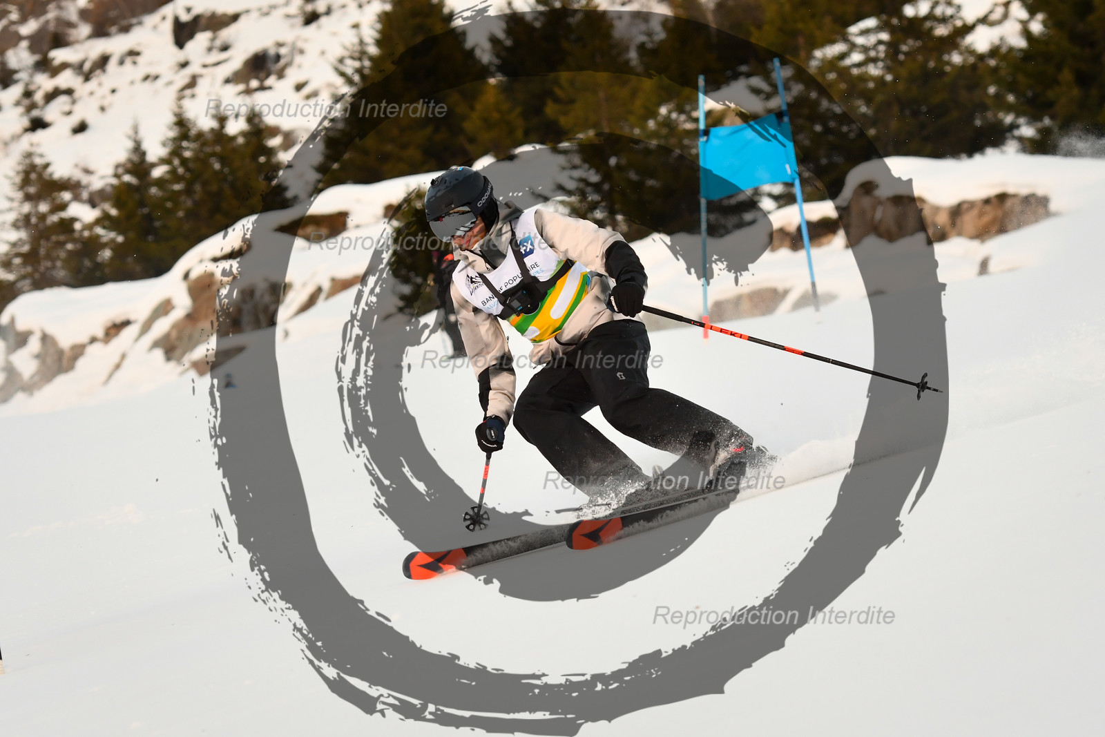 fleche Vaujany ESF Montfrais