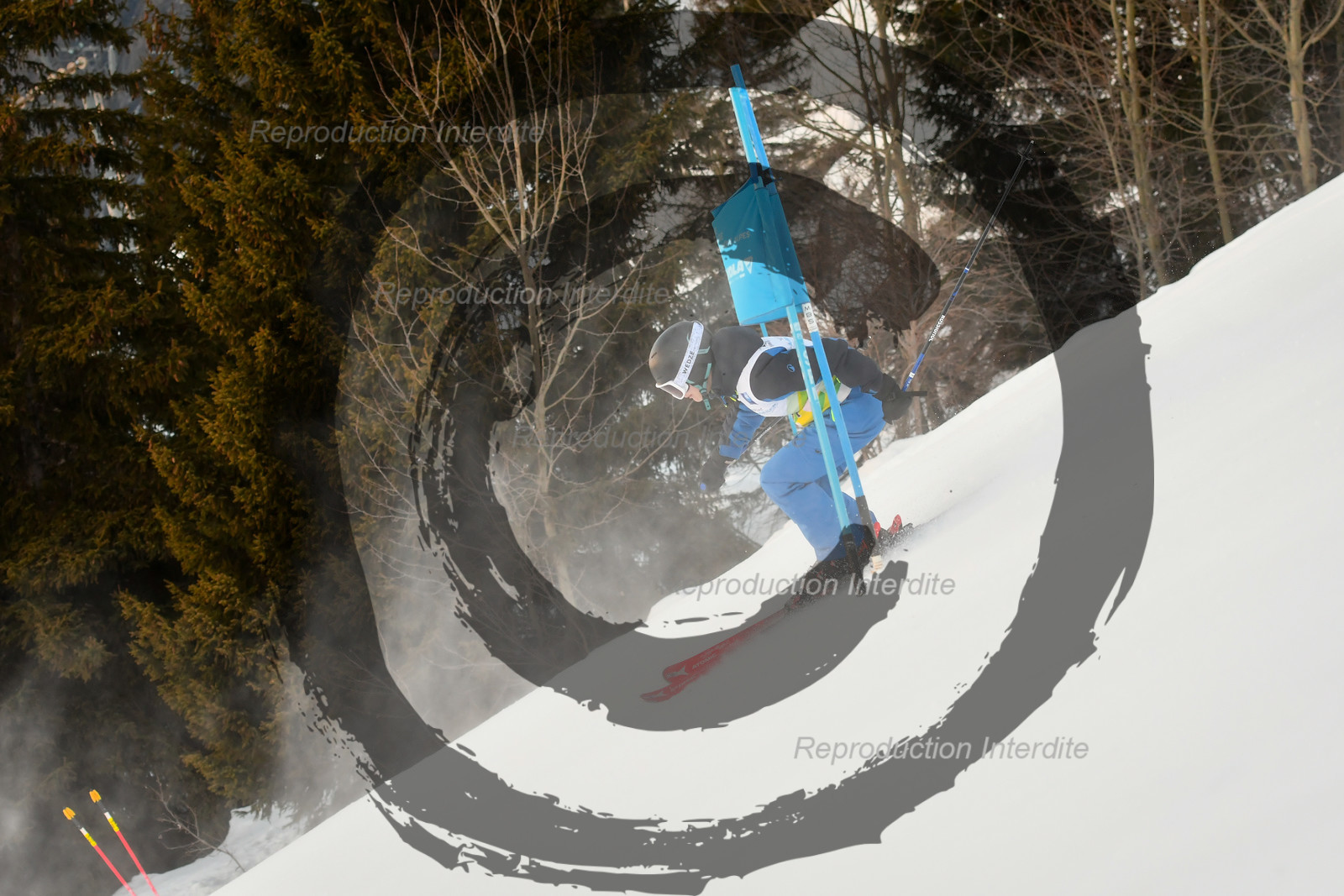 fleche Vaujany ESF Montfrais