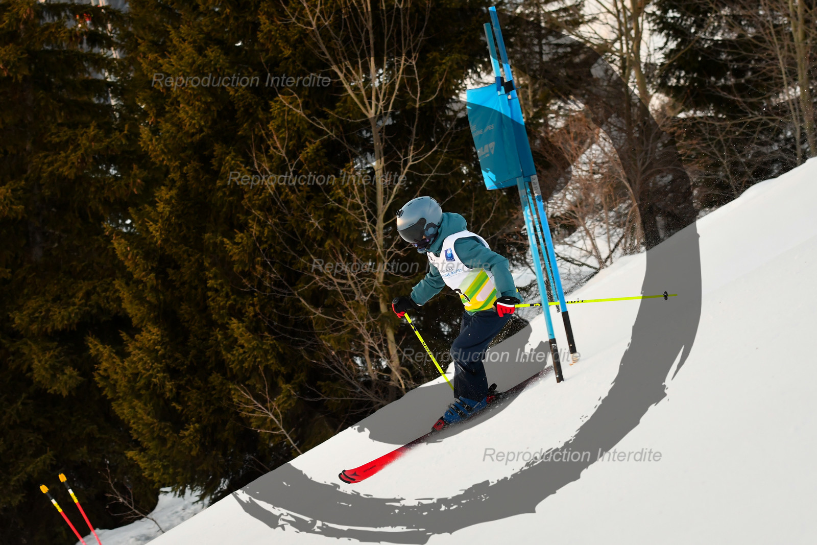 fleche Vaujany ESF Montfrais