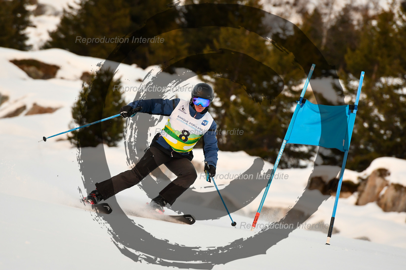 fleche Vaujany ESF Montfrais