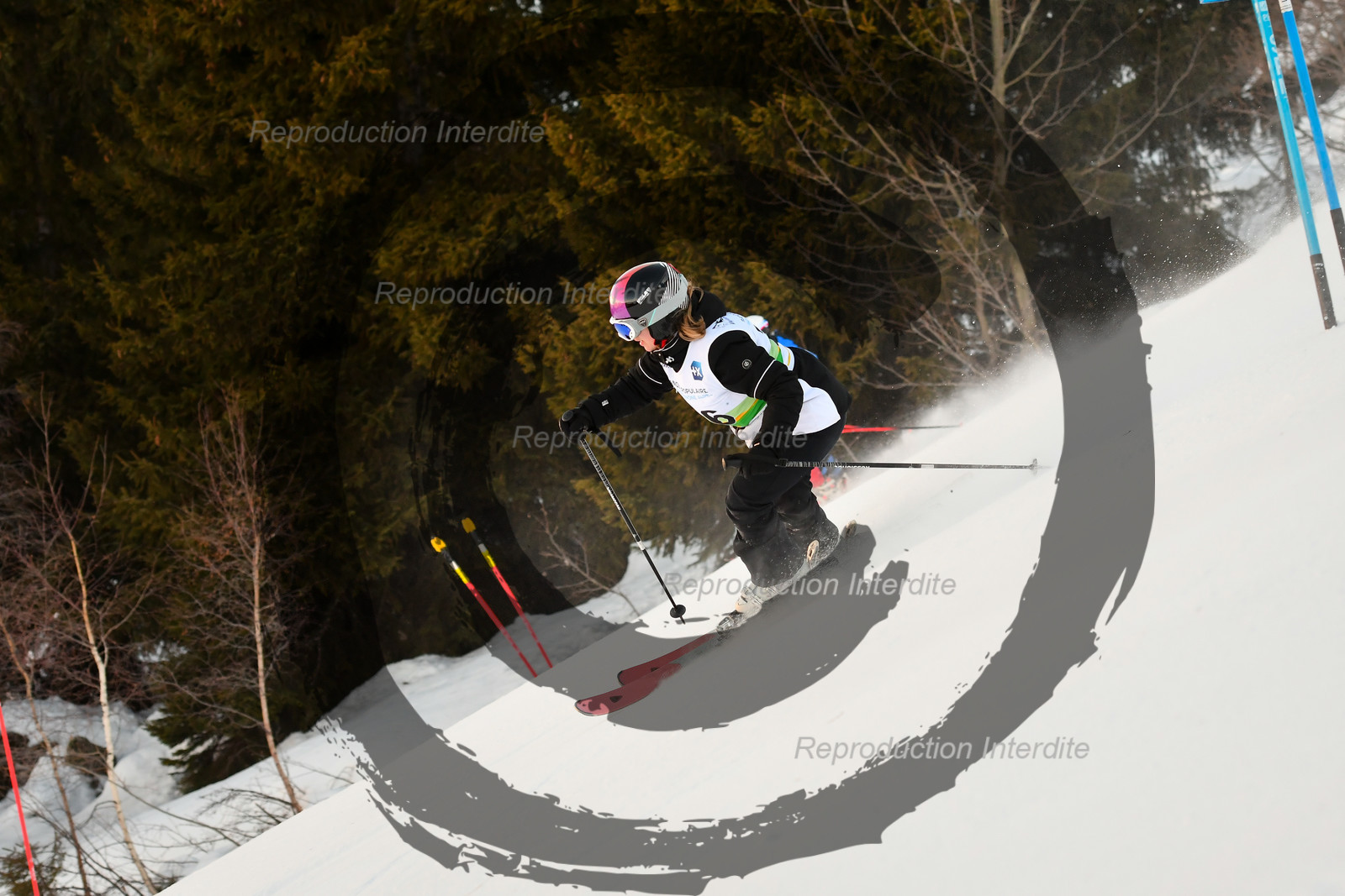 fleche Vaujany ESF Montfrais