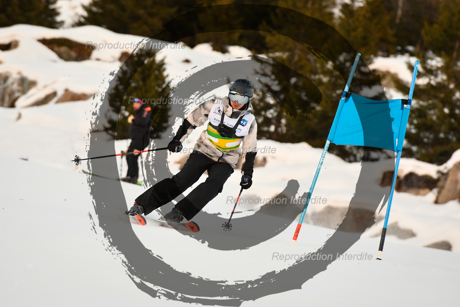 fleche Vaujany ESF Montfrais