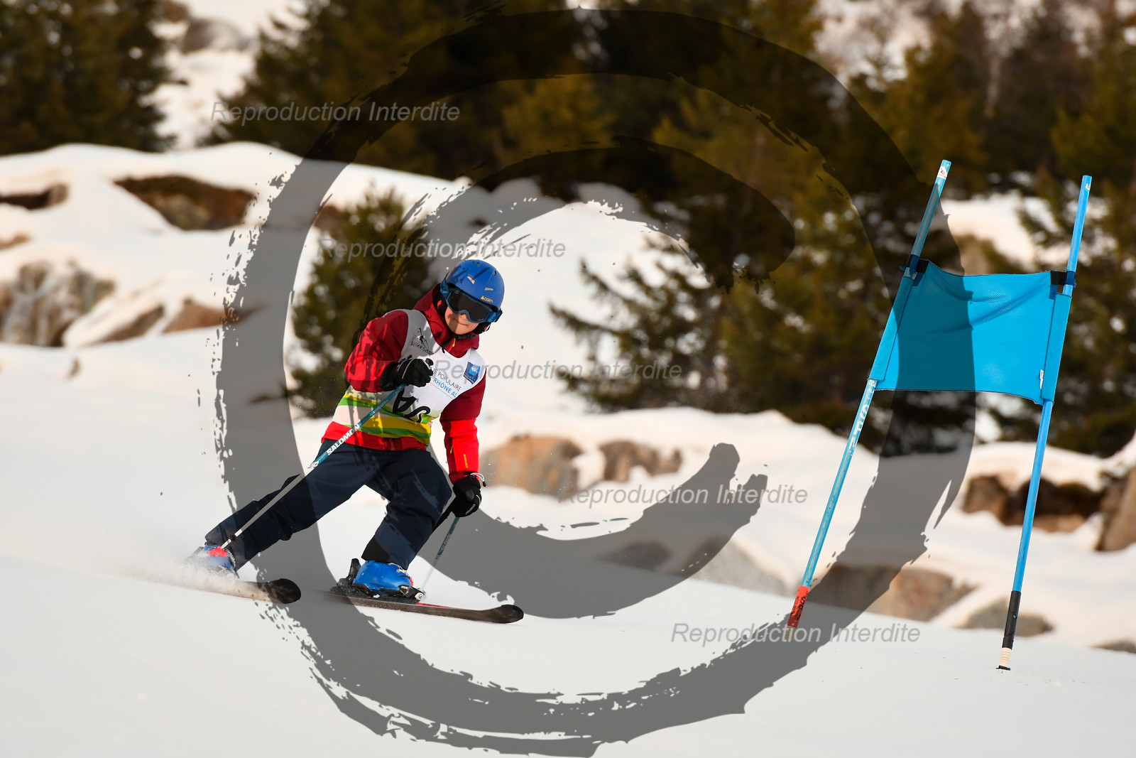 fleche Vaujany ESF Montfrais