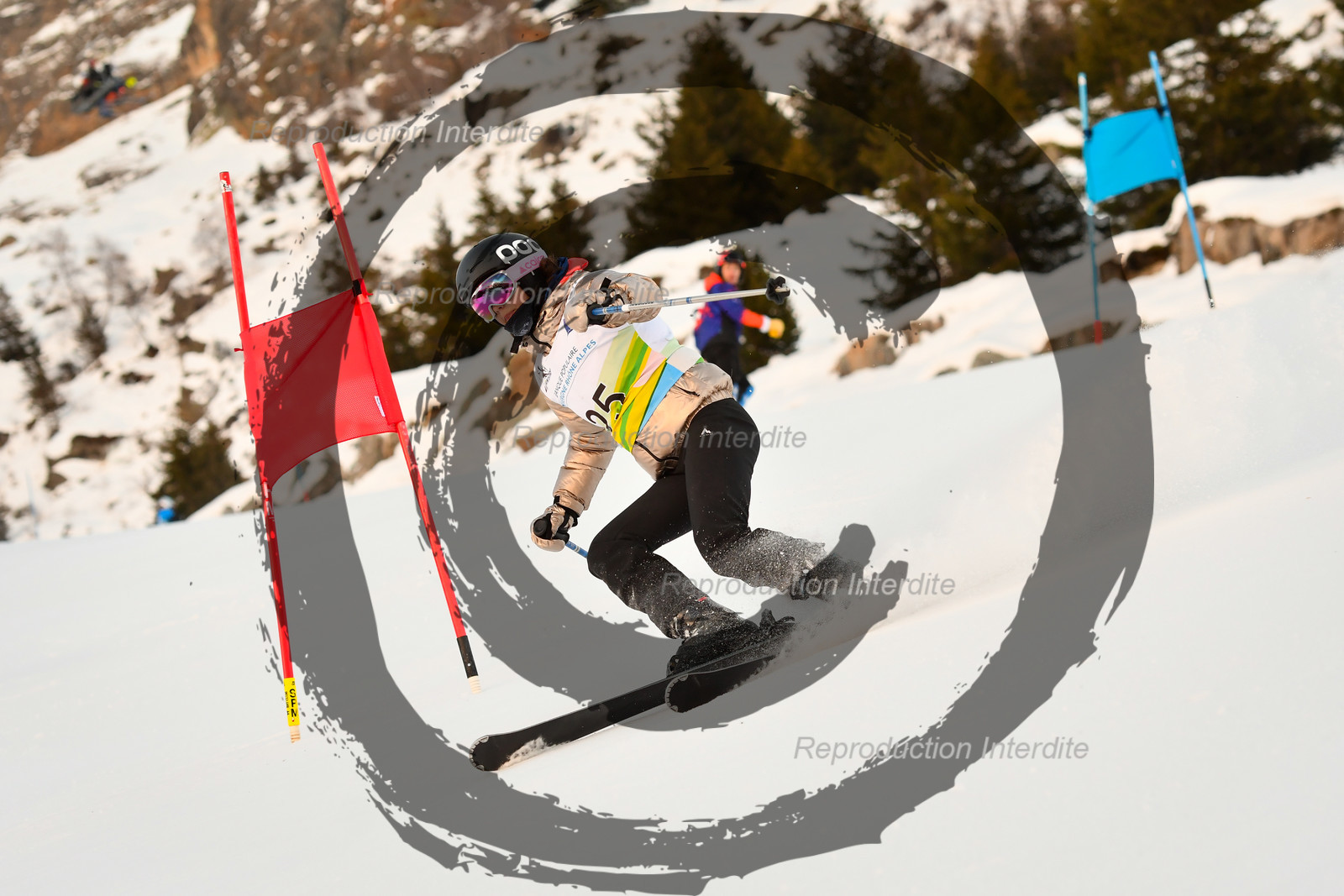 fleche Vaujany ESF Montfrais