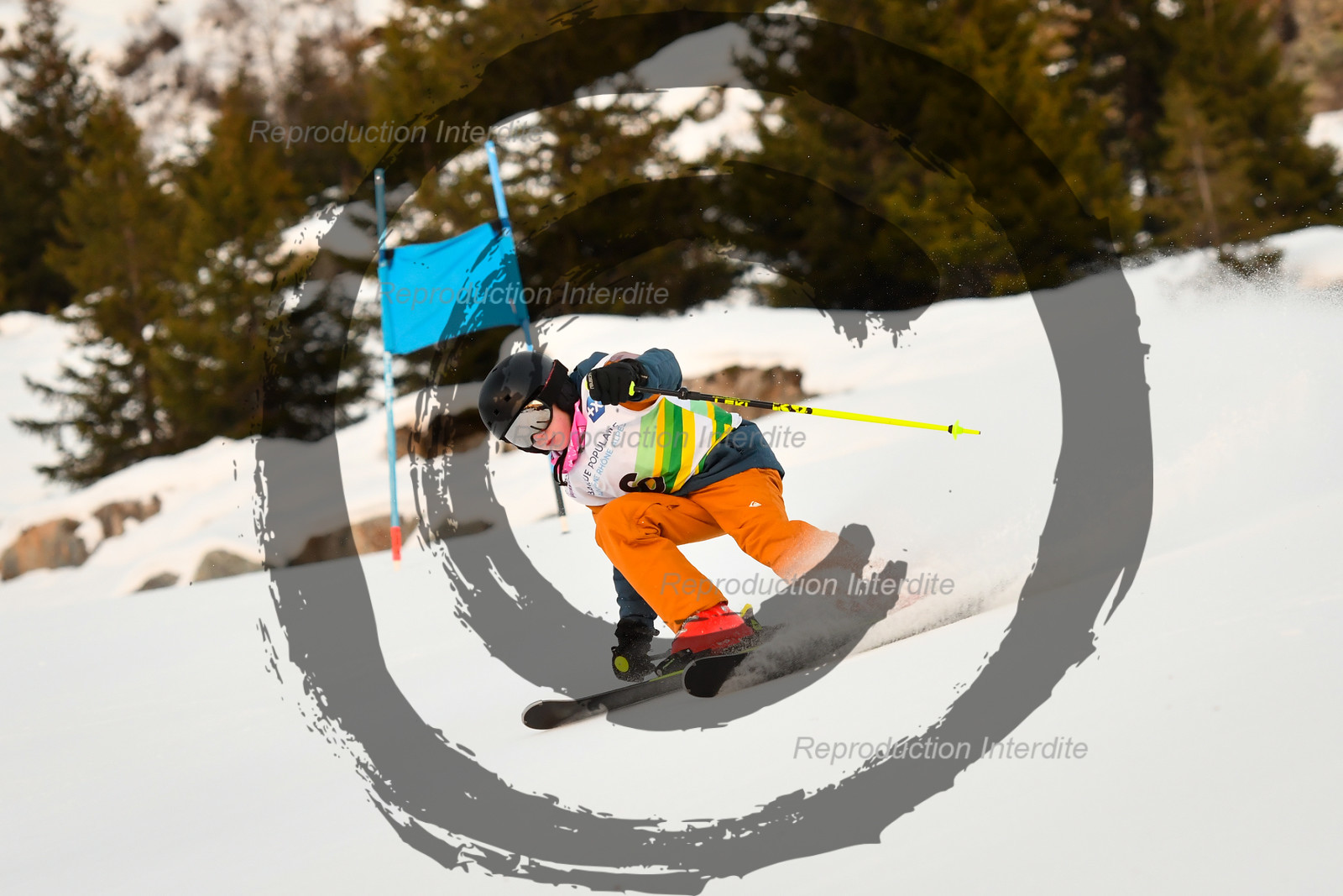 fleche Vaujany ESF Montfrais