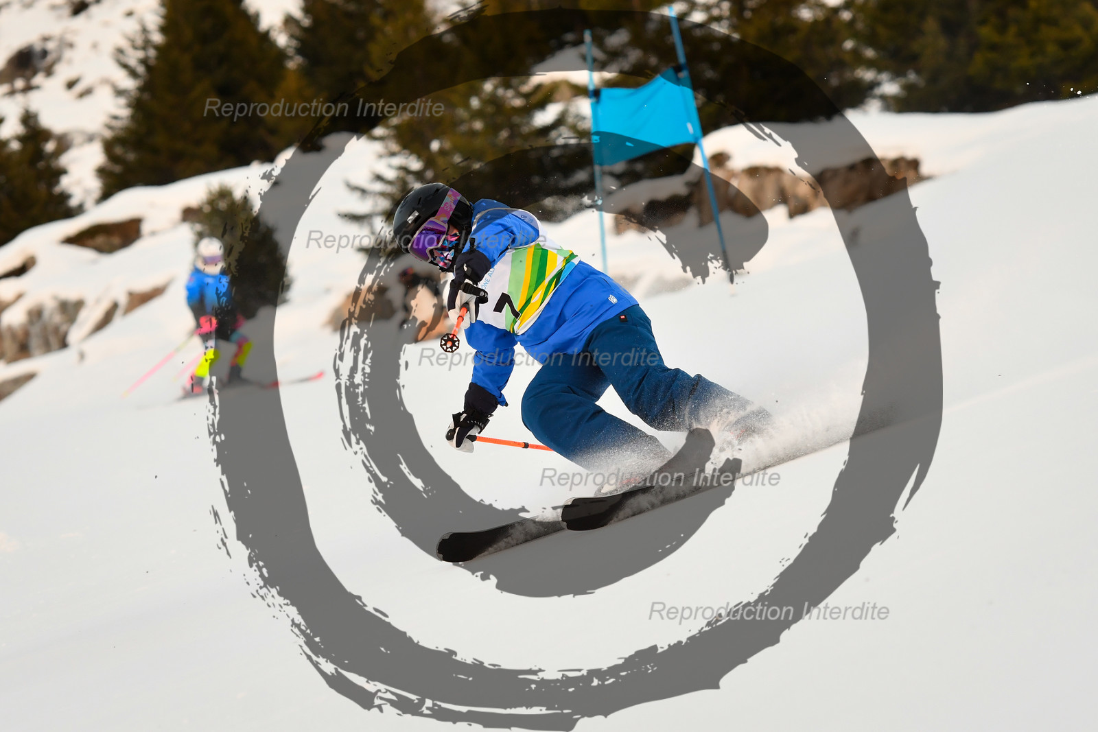 fleche Vaujany ESF Montfrais