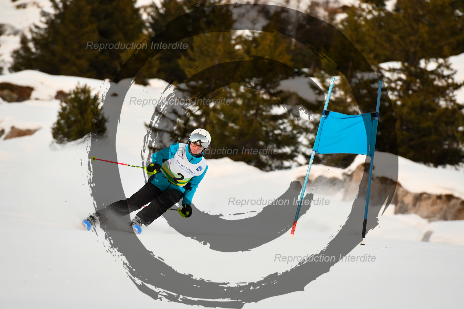 fleche Vaujany ESF Montfrais