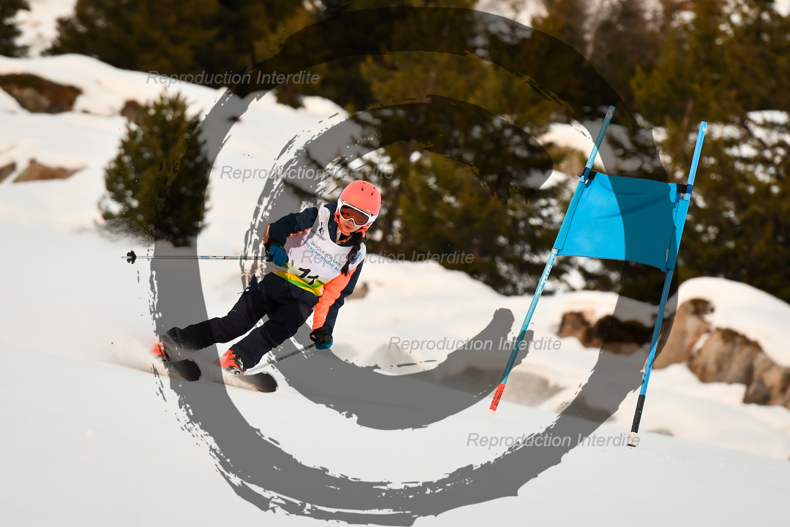 fleche Vaujany ESF Montfrais