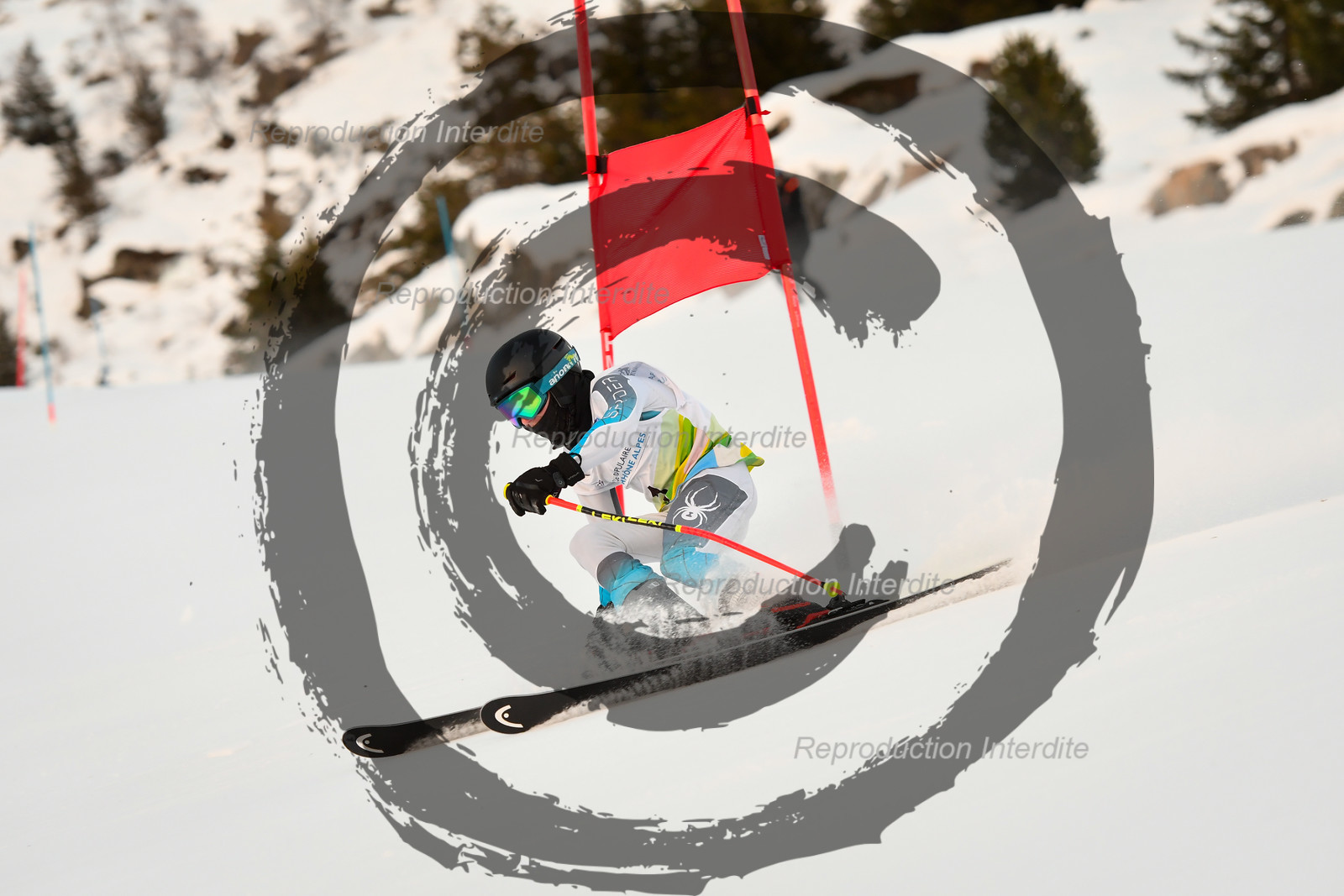 fleche Vaujany ESF Montfrais