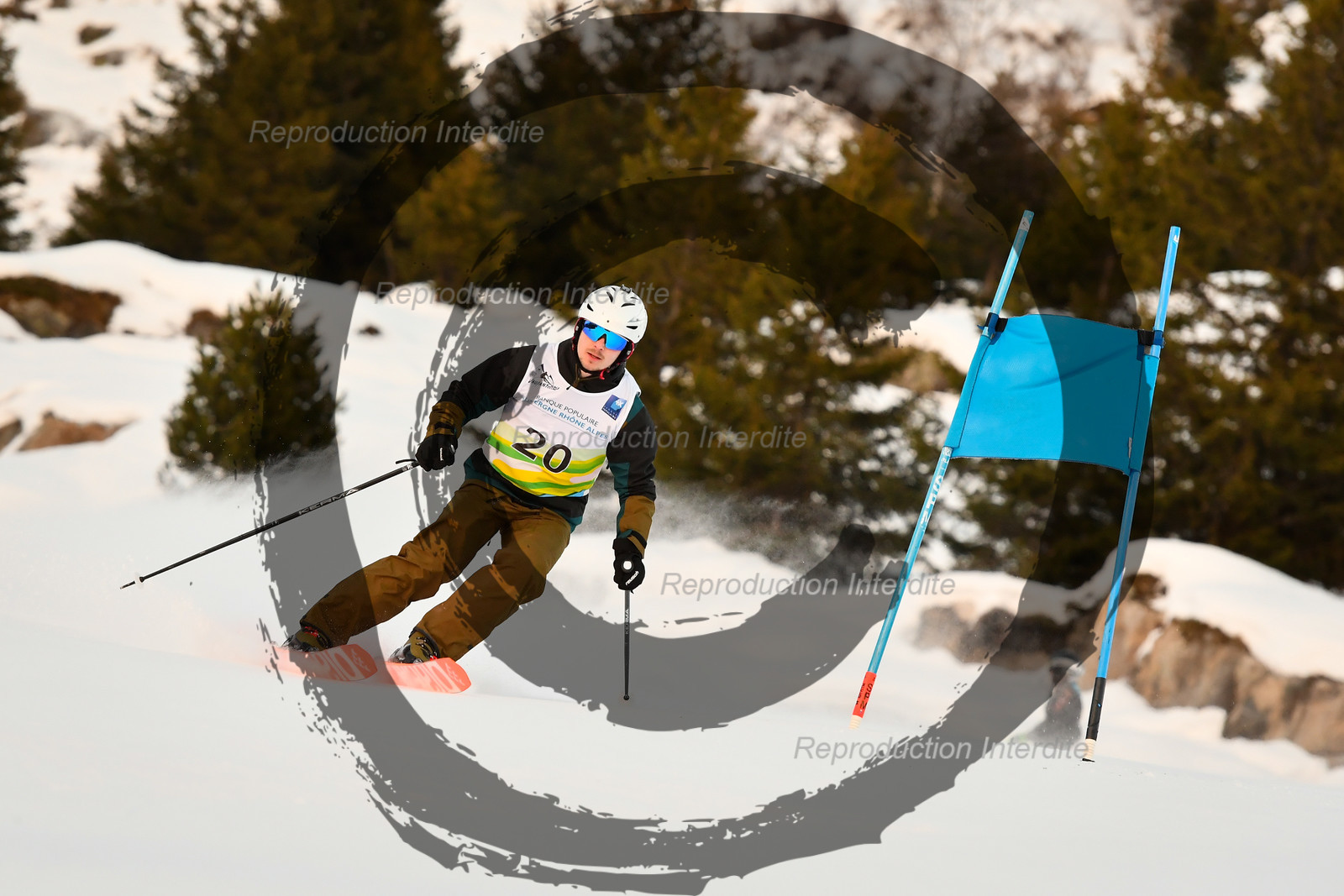 fleche Vaujany ESF Montfrais