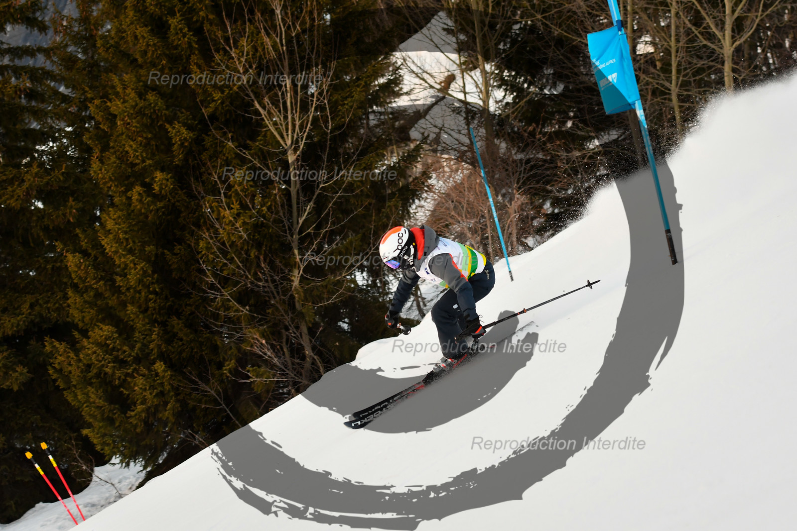 fleche Vaujany ESF Montfrais