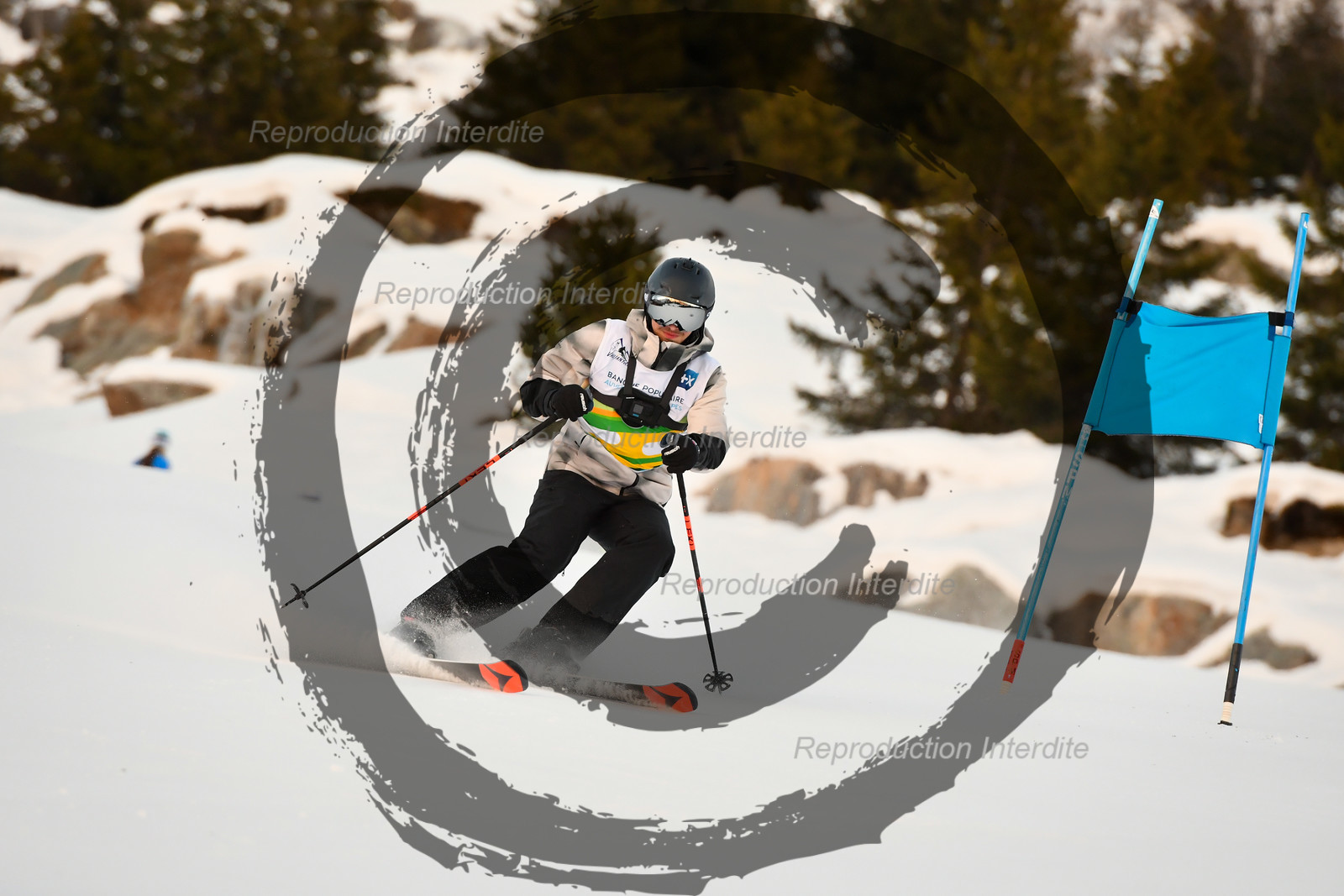 fleche Vaujany ESF Montfrais