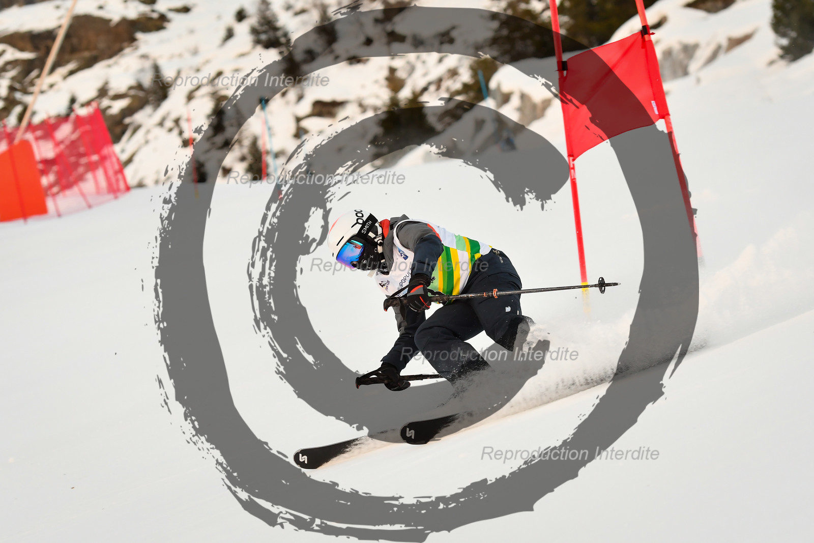 fleche Vaujany ESF Montfrais