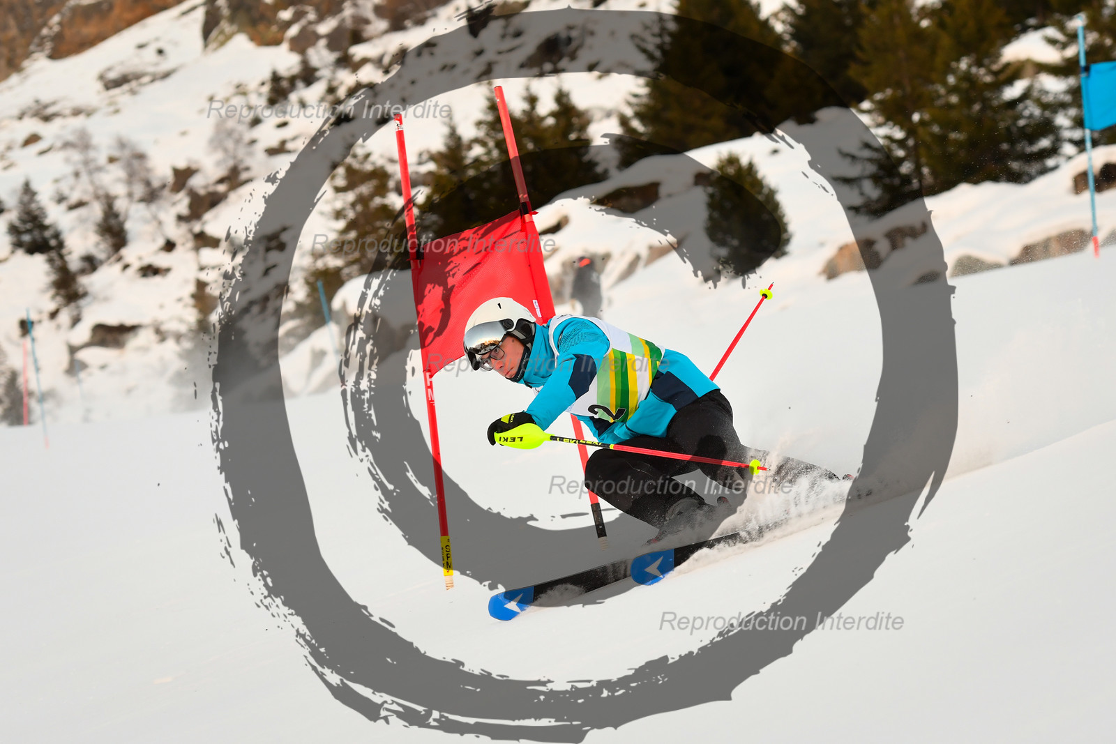 fleche Vaujany ESF Montfrais