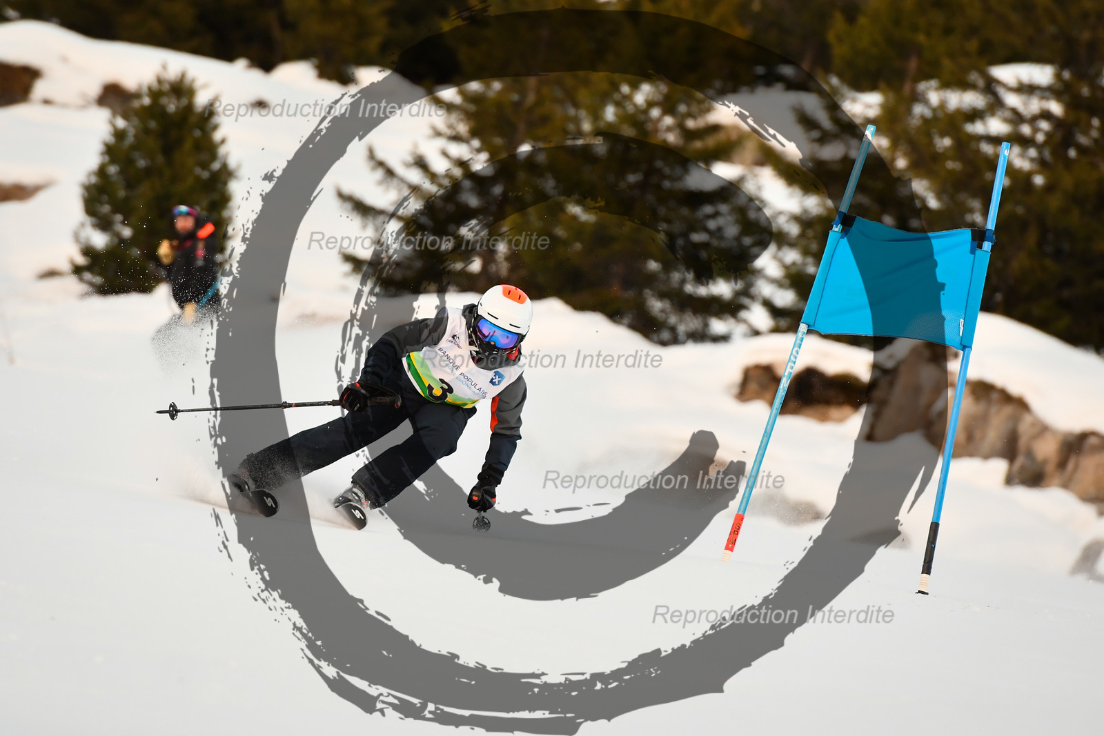 fleche Vaujany ESF Montfrais