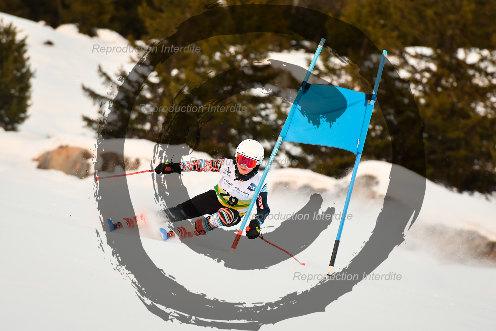 fleche Vaujany ESF Montfrais