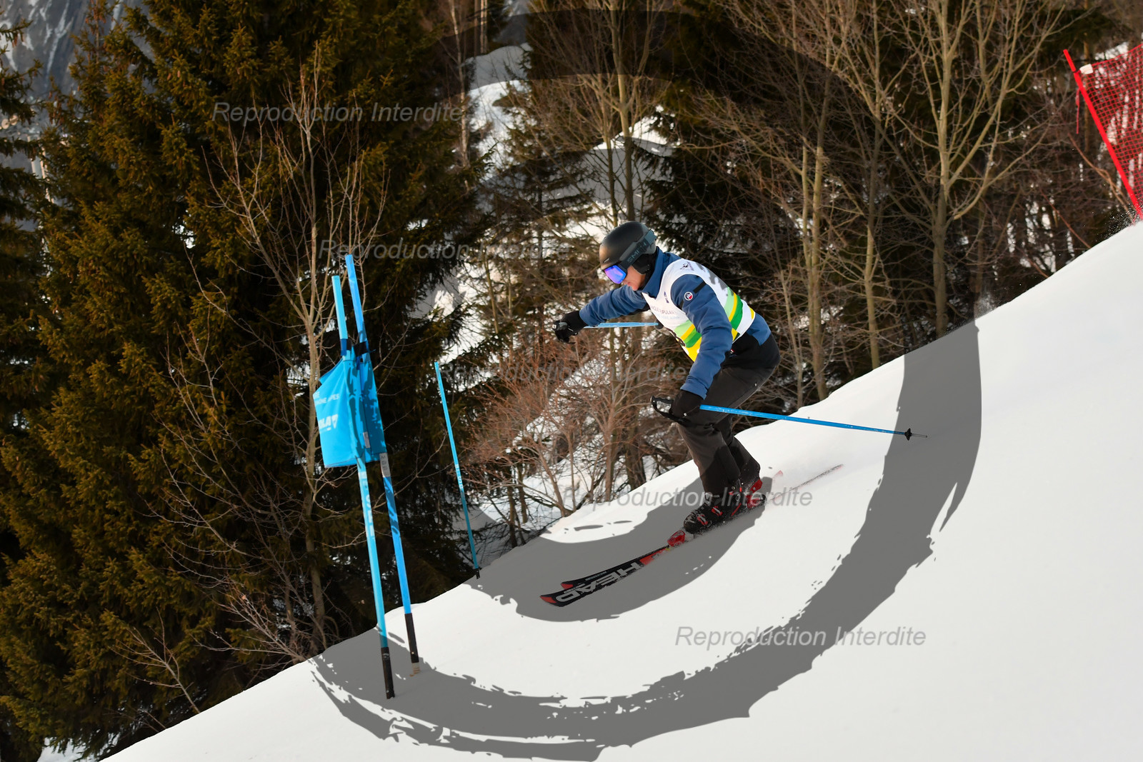 fleche Vaujany ESF Montfrais