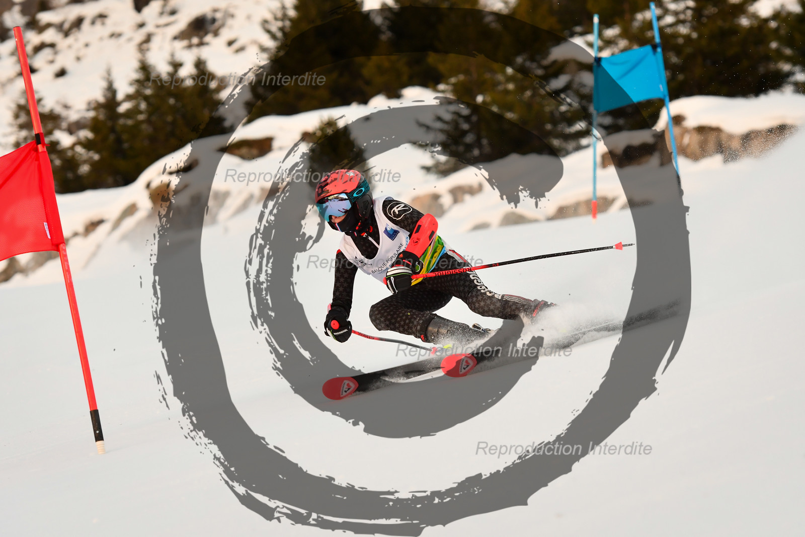 fleche Vaujany ESF Montfrais