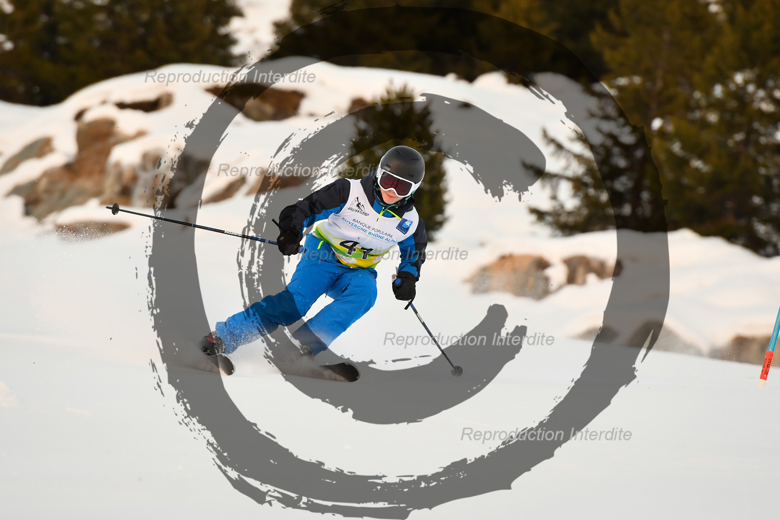 fleche Vaujany ESF Montfrais