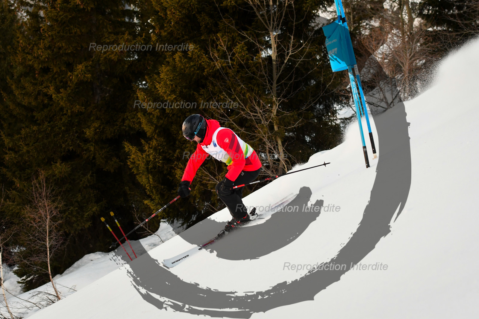 fleche Vaujany ESF Montfrais