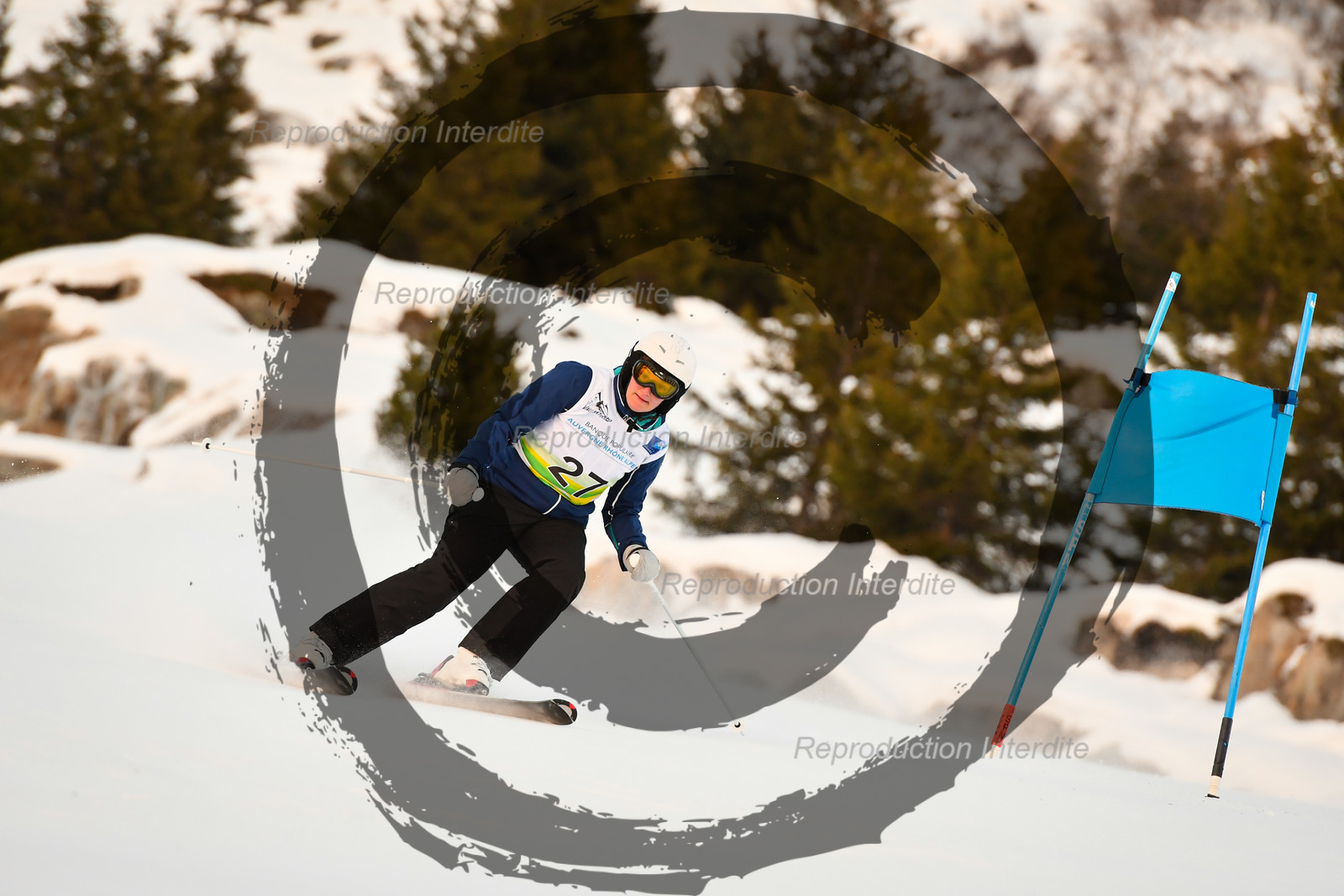 fleche Vaujany ESF Montfrais