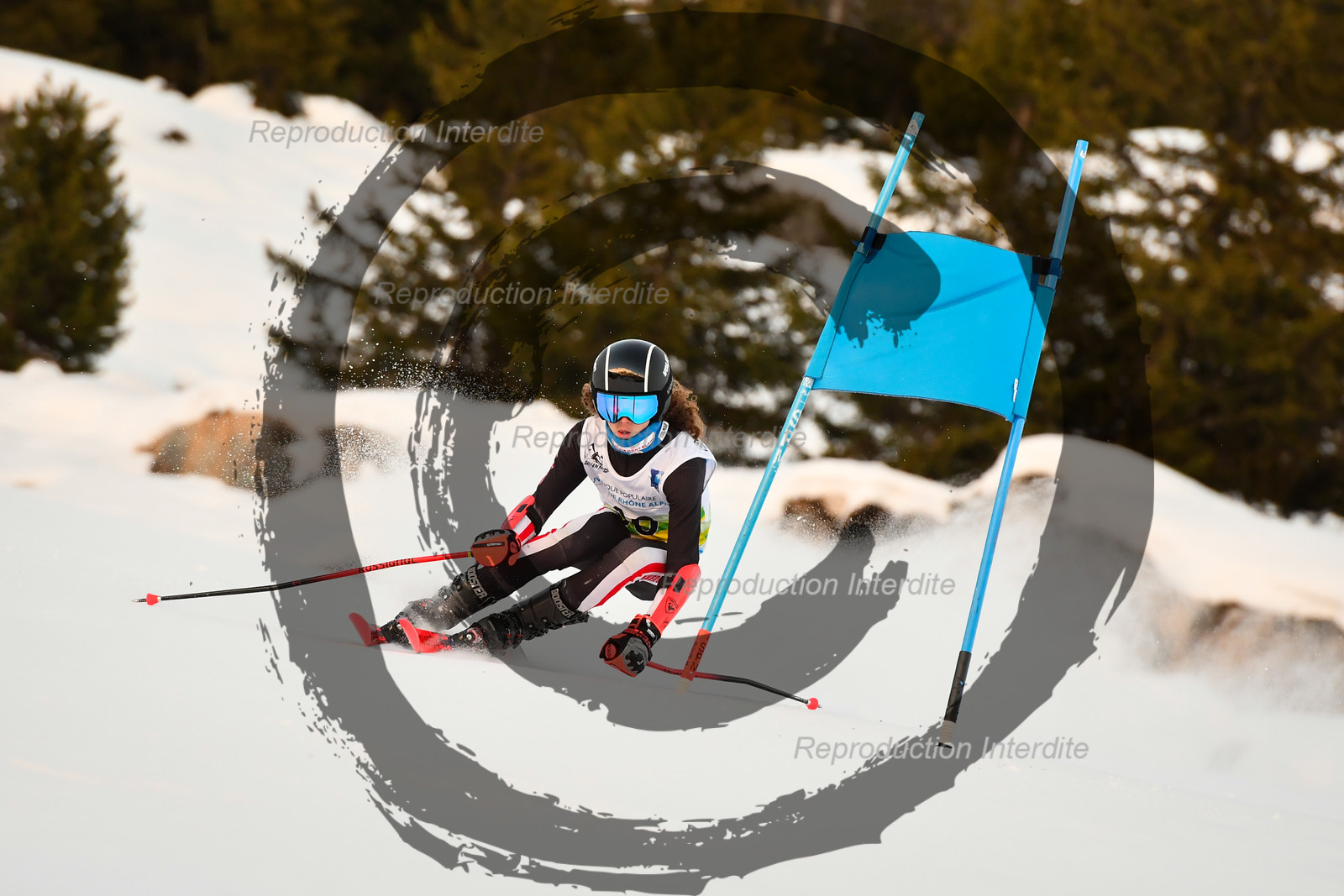 fleche Vaujany ESF Montfrais