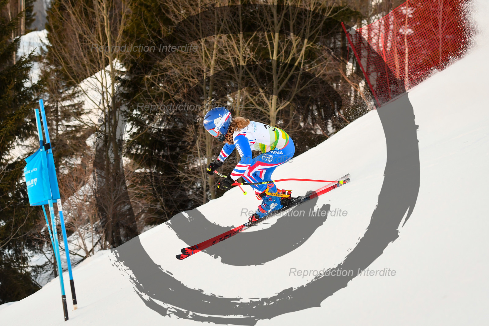 fleche Vaujany ESF Montfrais