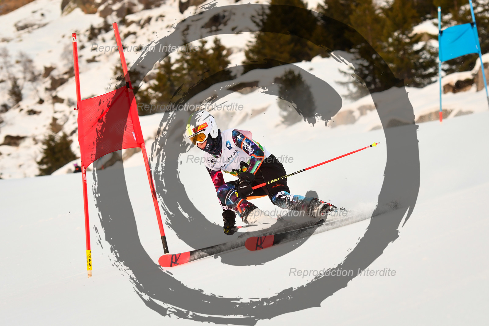 fleche Vaujany ESF Montfrais