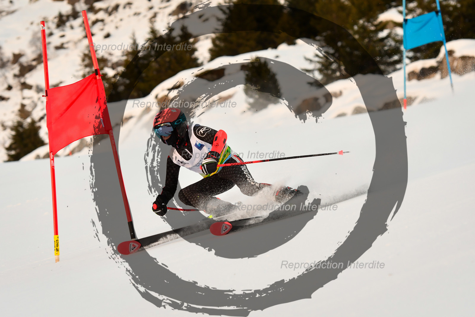 fleche Vaujany ESF Montfrais