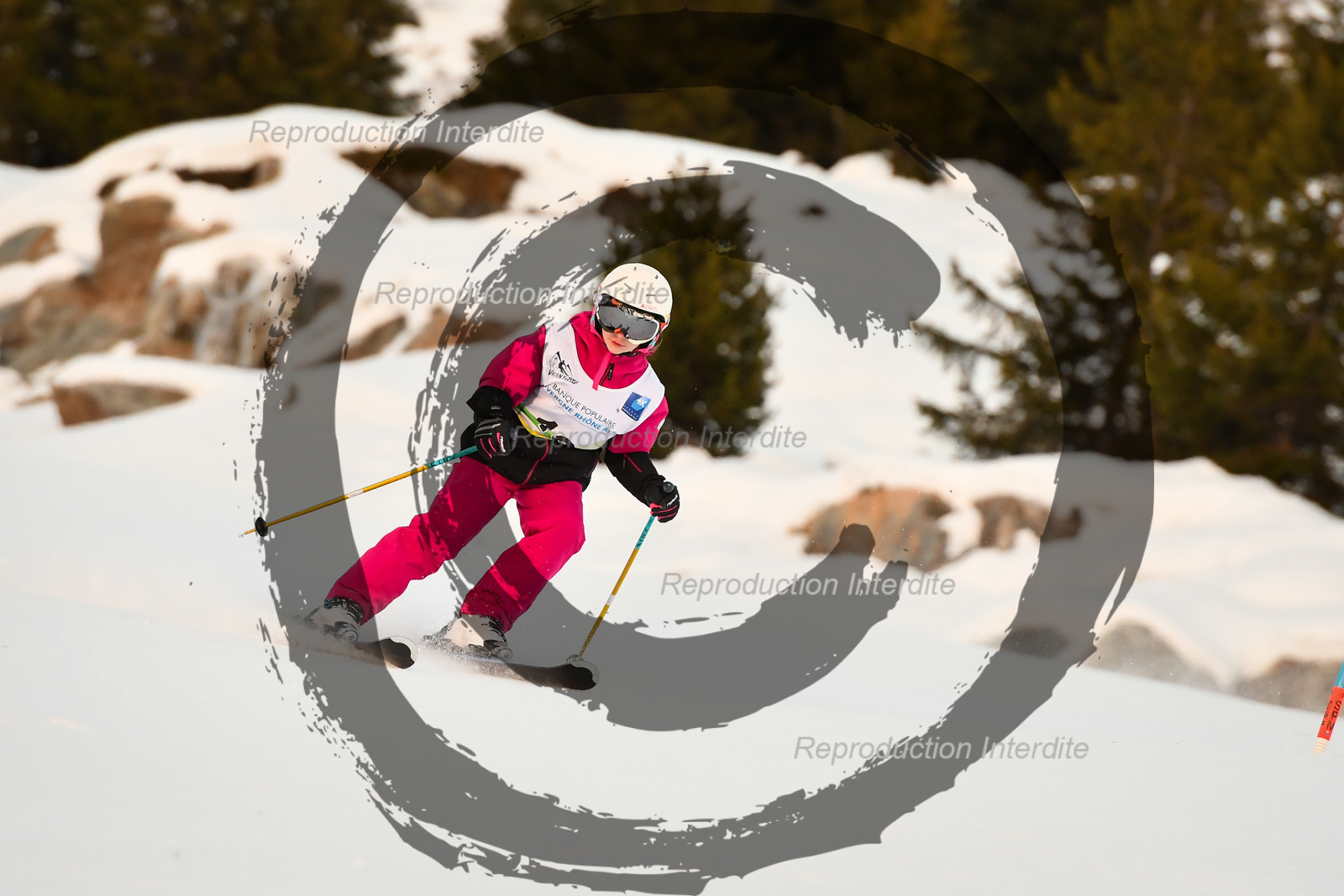 fleche Vaujany ESF Montfrais