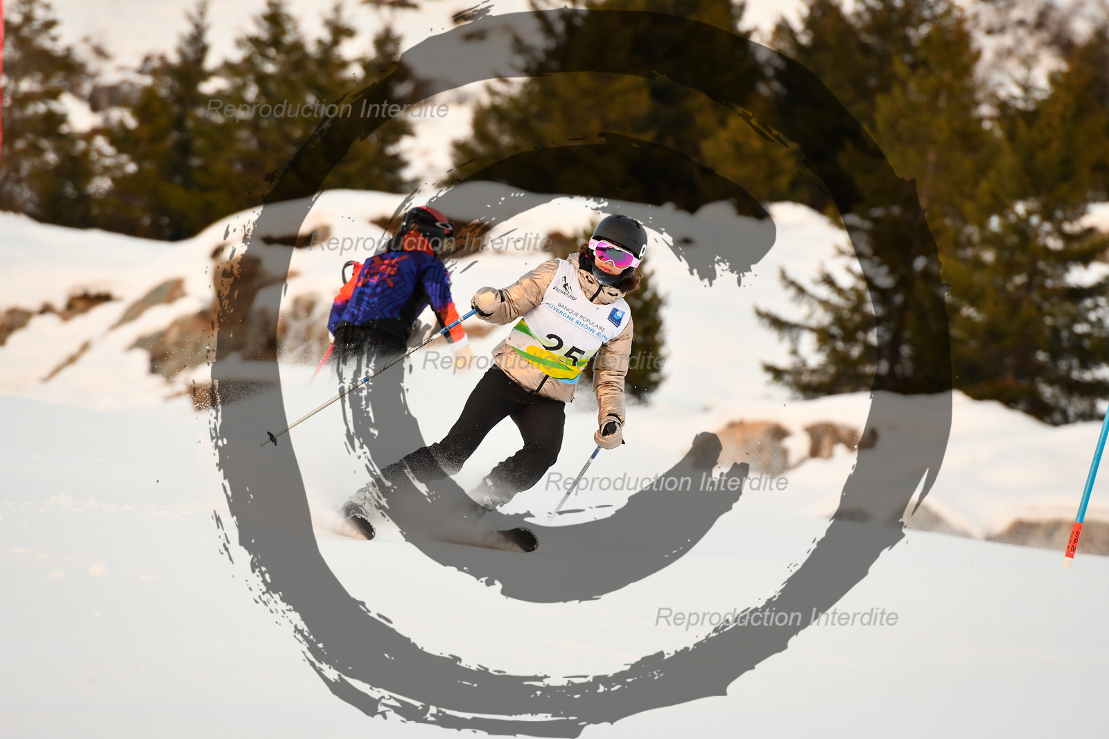 fleche Vaujany ESF Montfrais