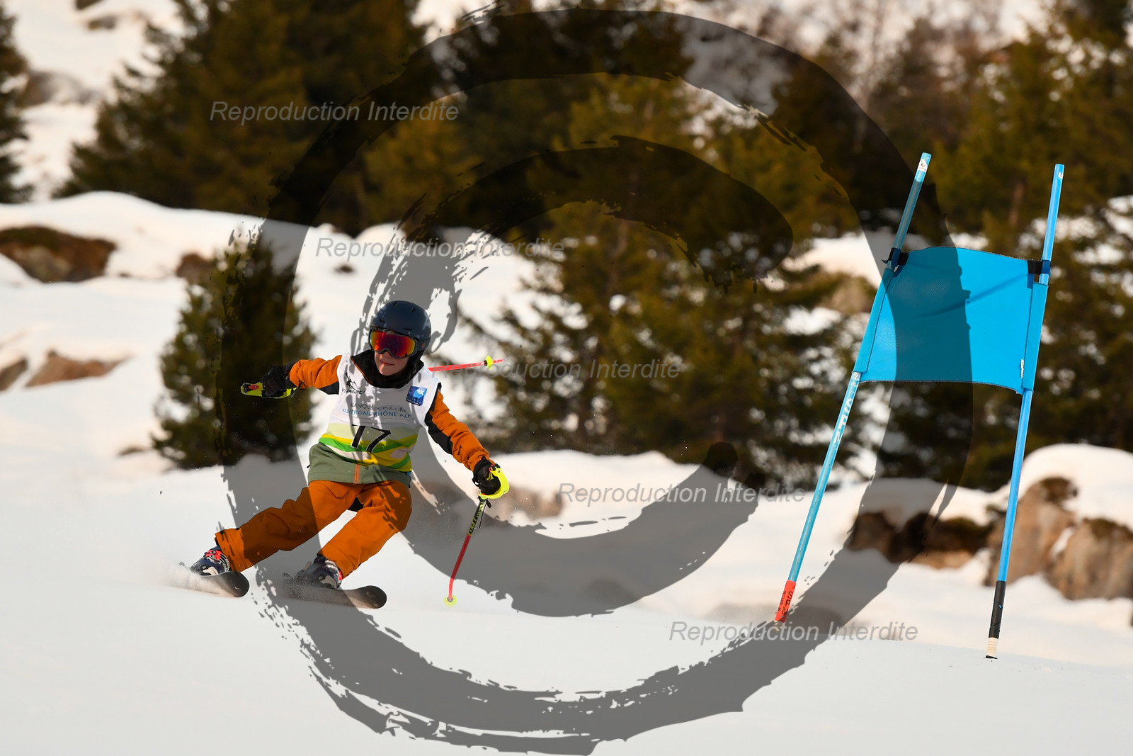 fleche Vaujany ESF Montfrais