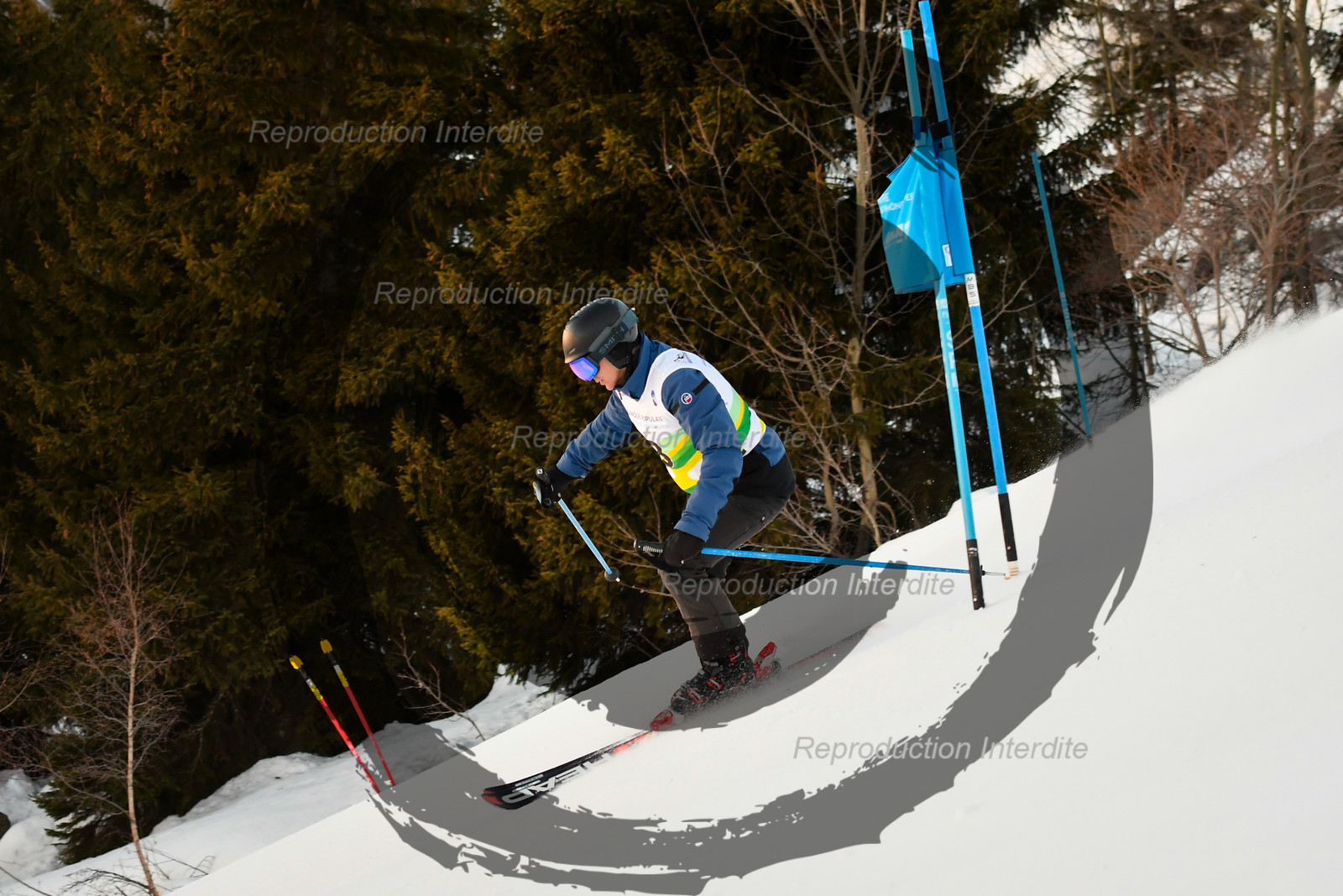 fleche Vaujany ESF Montfrais