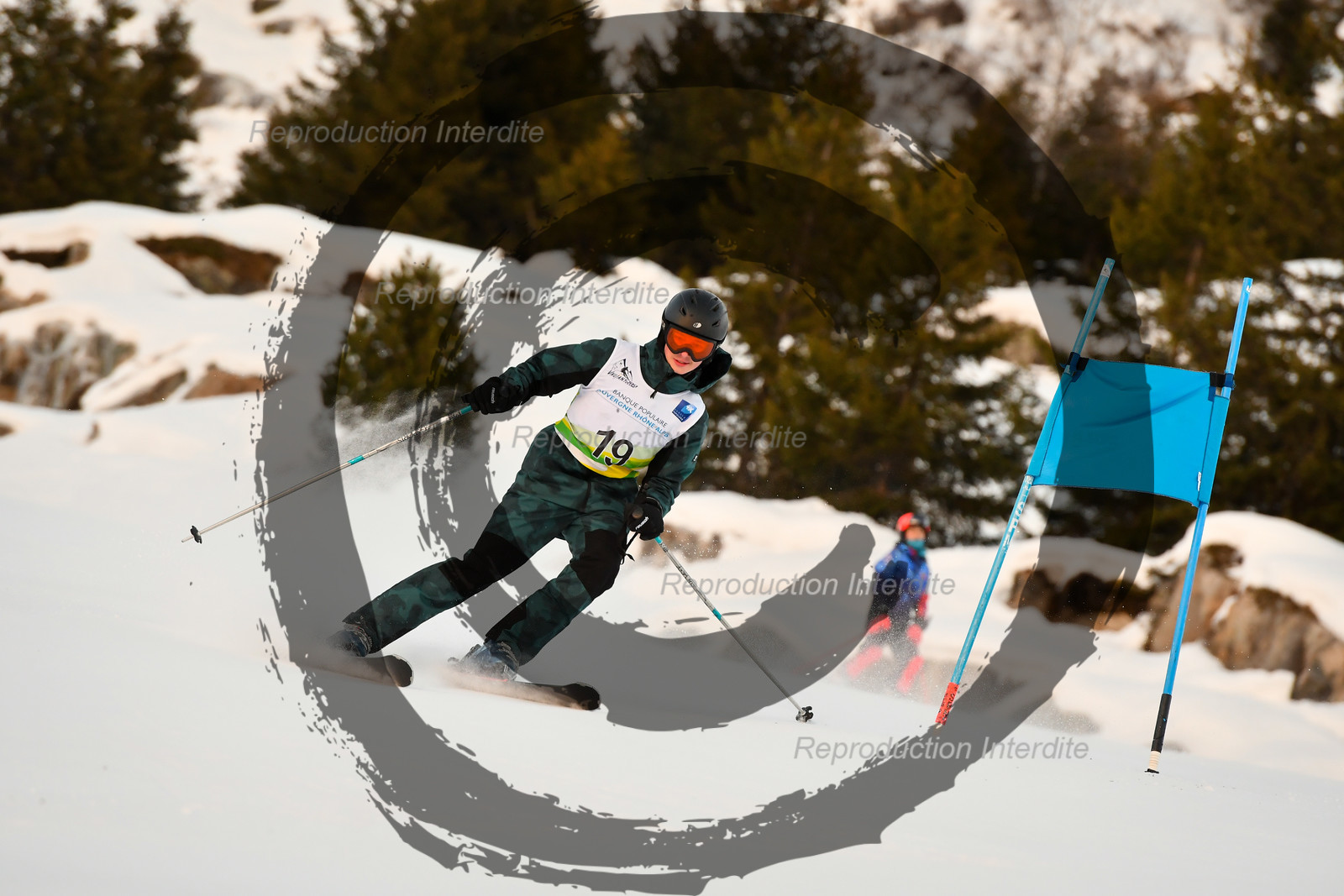 fleche Vaujany ESF Montfrais