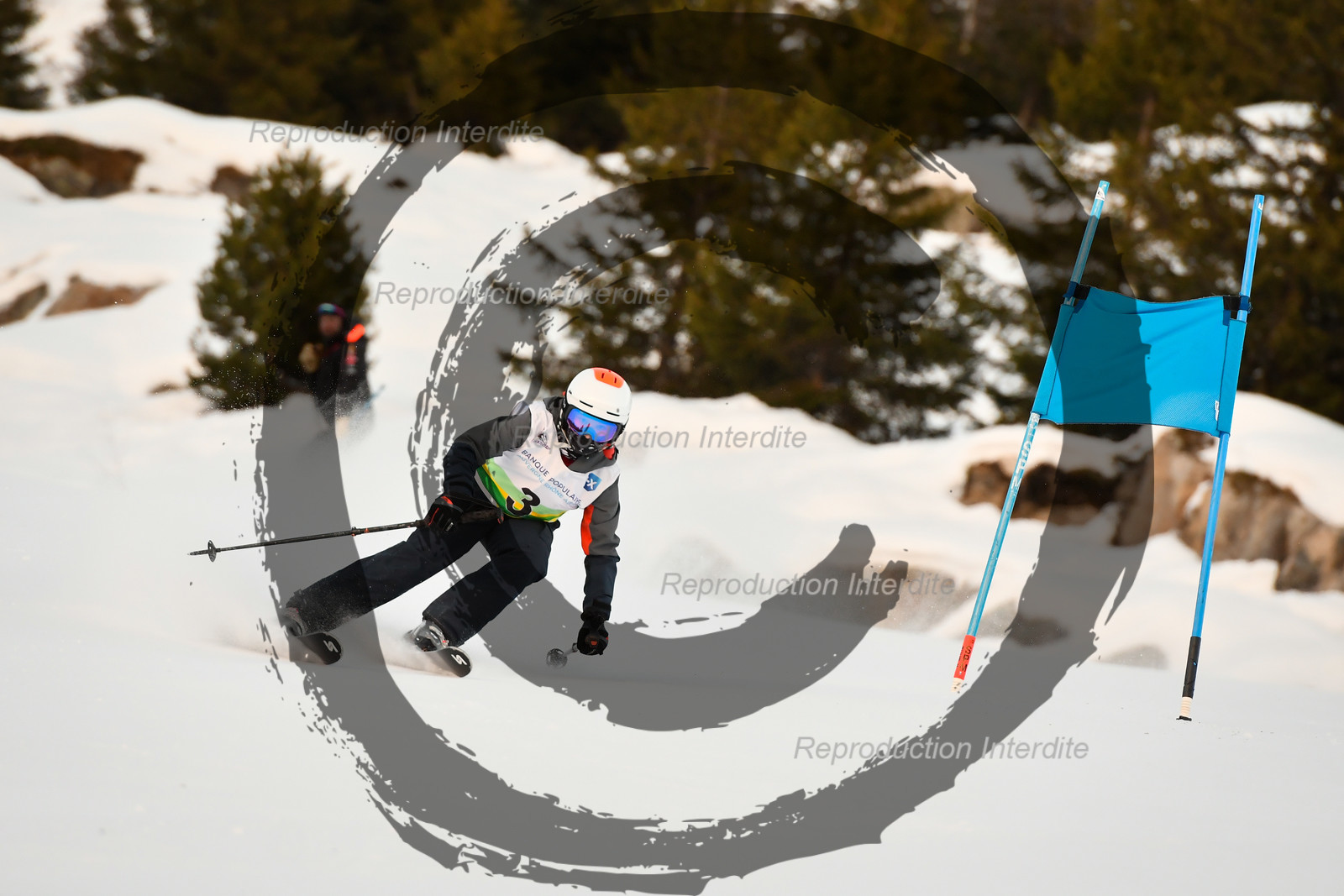 fleche Vaujany ESF Montfrais