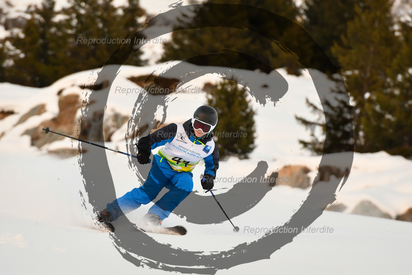 fleche Vaujany ESF Montfrais