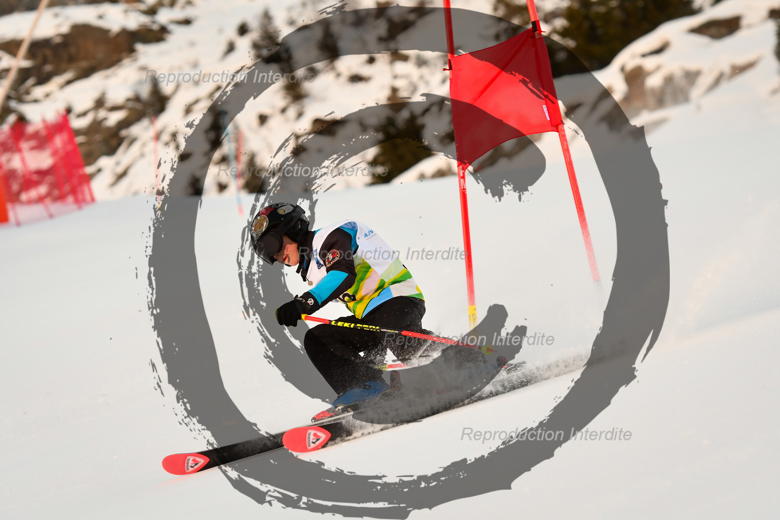 fleche Vaujany ESF Montfrais