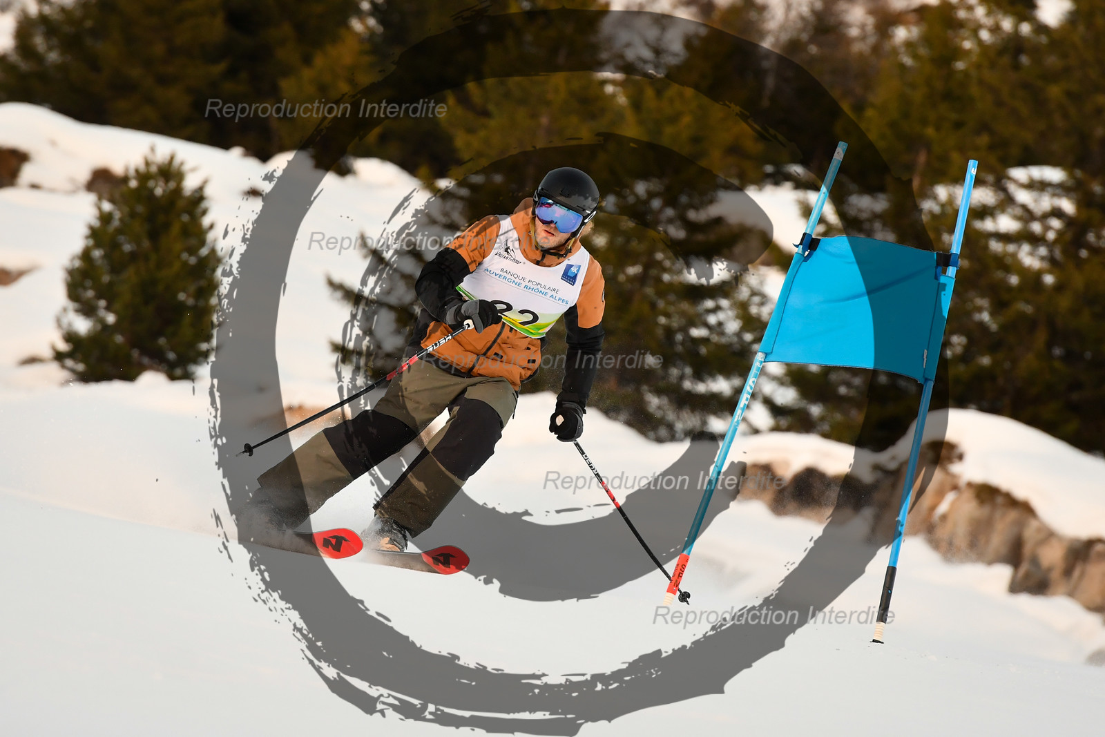 fleche Vaujany ESF Montfrais