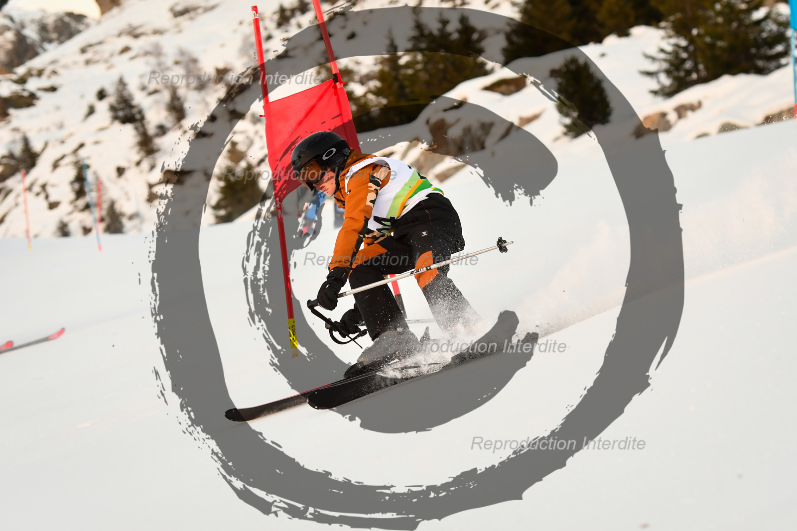 fleche Vaujany ESF Montfrais