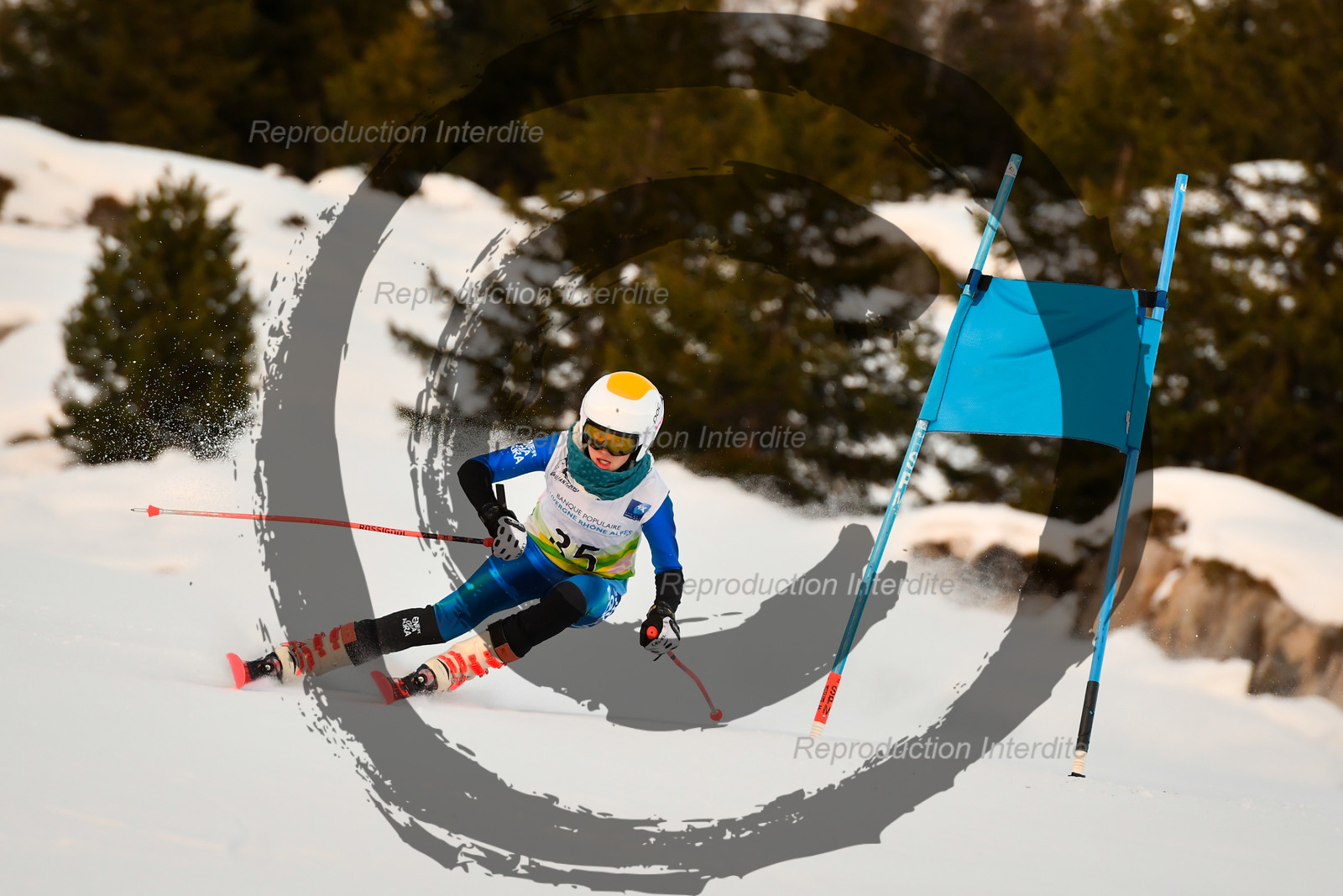 fleche Vaujany ESF Montfrais