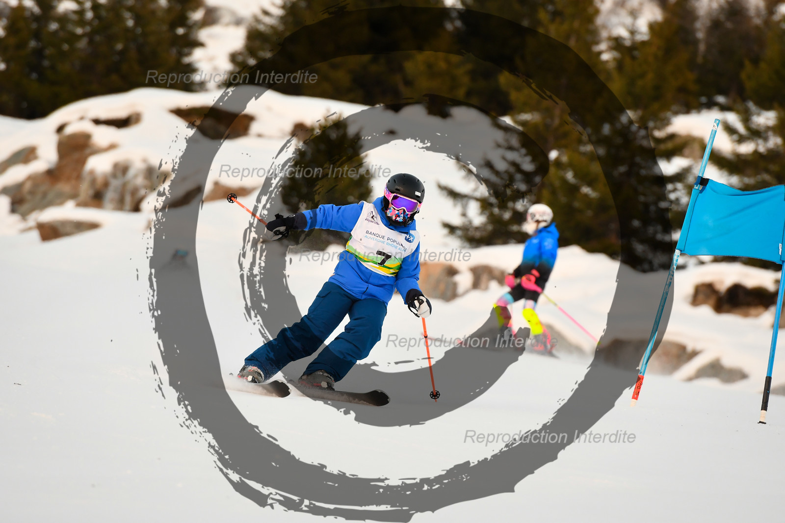 fleche Vaujany ESF Montfrais