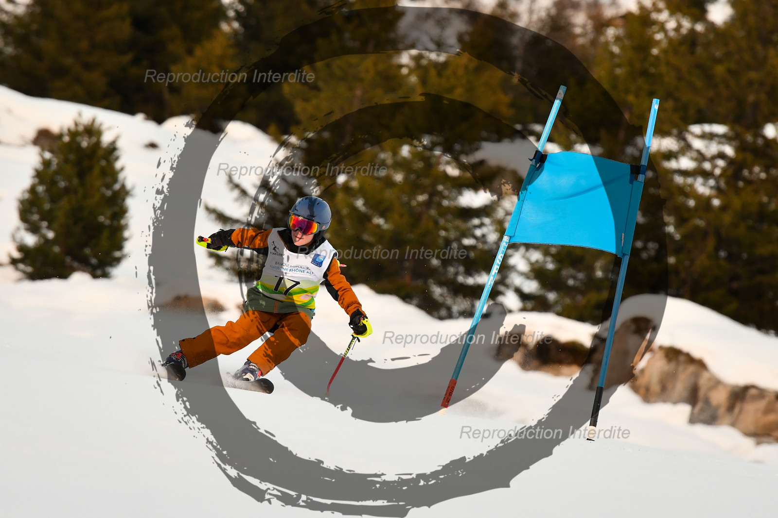 fleche Vaujany ESF Montfrais