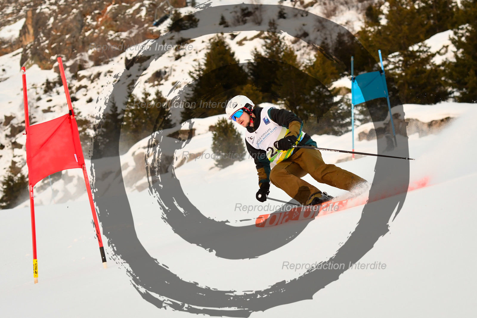 fleche Vaujany ESF Montfrais