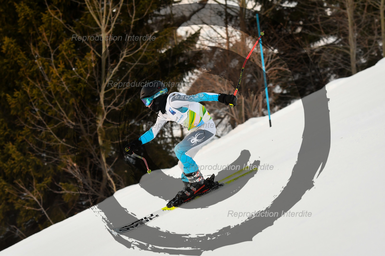 fleche Vaujany ESF Montfrais