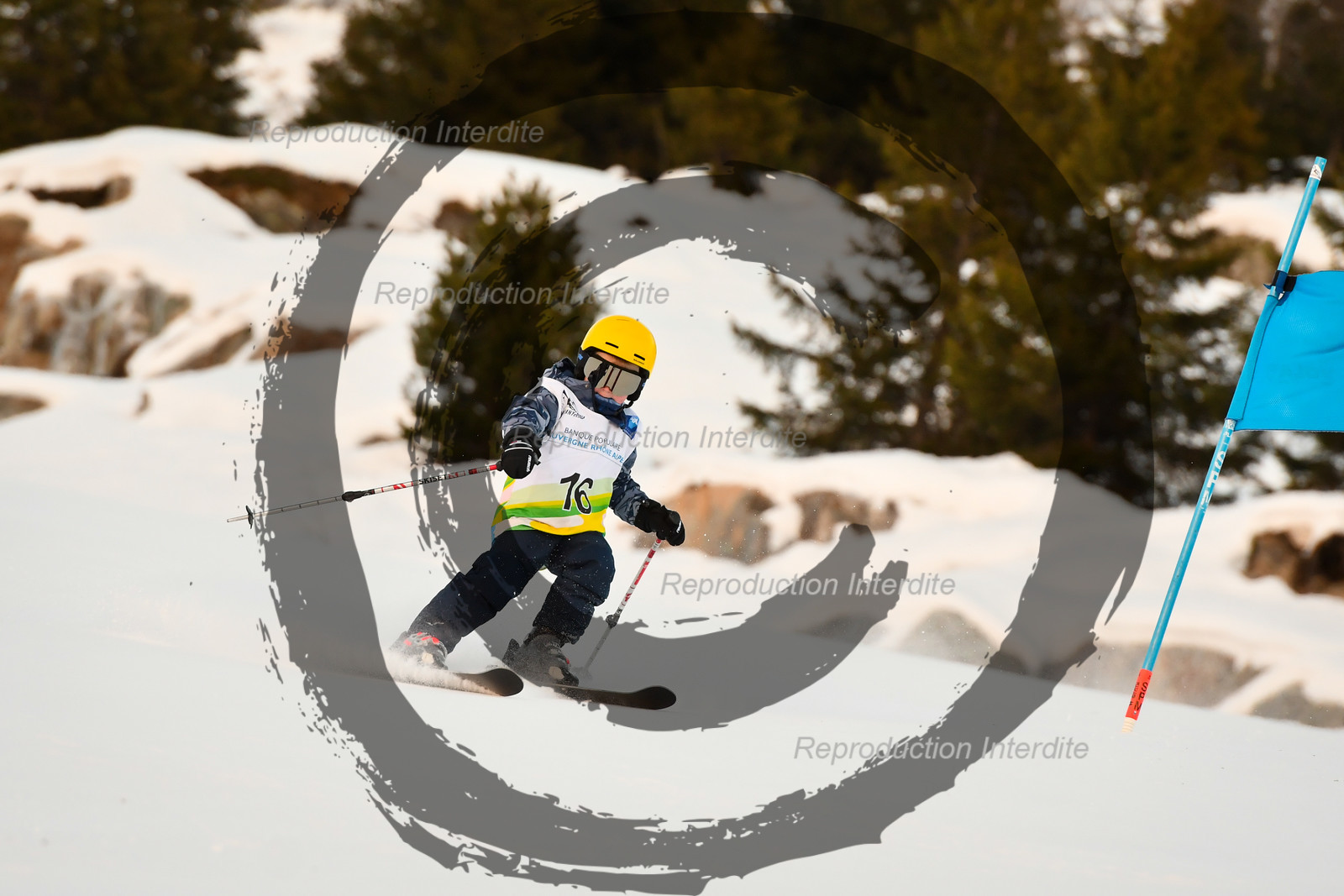 fleche Vaujany ESF Montfrais